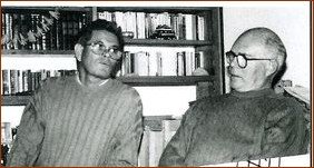 Eugène et Clément Bérel lors d'un séjour de Clément en France Eugène et Clément Bérel lors d'un séjour de Clément en France