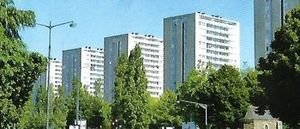 Les tours du quartier de Maurepas, Rennes