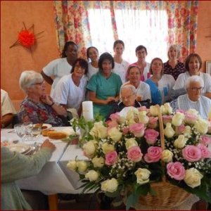 Avec le personnel de Béthanie