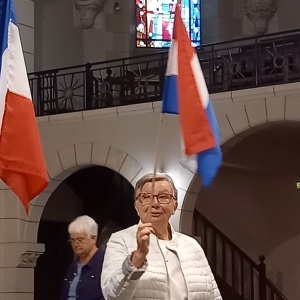 Les symboles des terres où a germé successivement cette Parole : France, Pays-Bas…