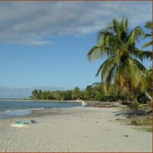 Plage de la côte nord-ouest de Madagascar
