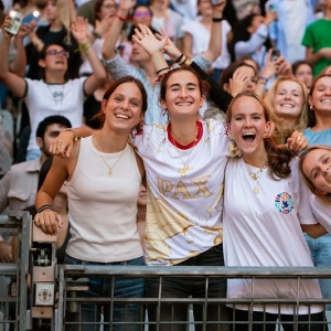 La joie est visible au stade