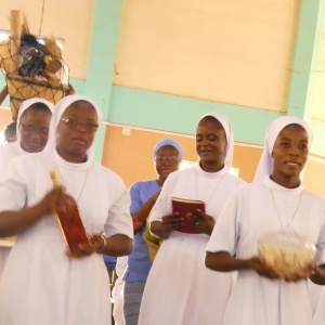 La procession des offrandes