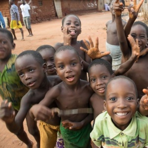 Des enfants si heureux de vivre !