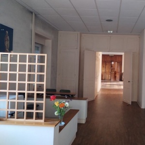 Le hall d'accueil