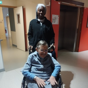 Sr Lidie : en route pour une petite sortie !