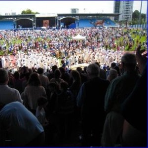 11000 personnes rassemblées pour rendre grâce !