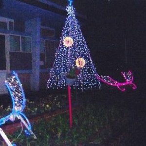 Illuminations de Noël à Louvigné
