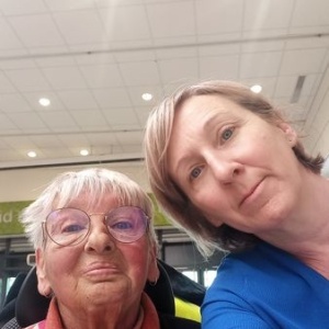 Maryline avec Martine