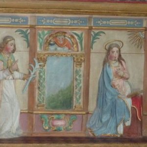 Annonciation de l'ange Gabriel à Marie, du XVIe siècle, chapelle de Penhors