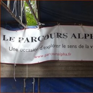 Un des stands présentant les « services » proposés par le diocèse
