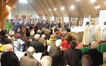 Messe d'ouverture de la visite pastorale de Mgr d'Ornellas, le 20 novembre 2016 Messe d'ouverture de la visite pastorale de Mgr d'Ornellas, le 20 novembre 2016