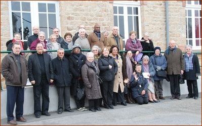 Notre groupe de paroissiens, bénéficiaires de cette riche journée Notre groupe de paroissiens, bénéficiaires de cette riche journée
