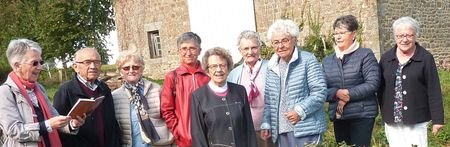 Pélé à St Georges de Reintembault, 24/09/2018 (Madeleine est au centre) Pélé à St Georges de Reintembault, 24/09/2018 (Madeleine est au centre)
